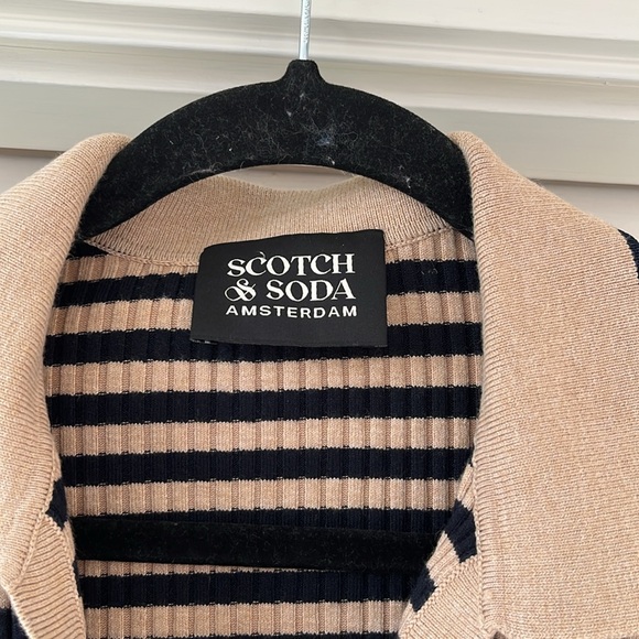 Scotch & Soda Ribbed Collared Sweater - Picture 3 of 5
